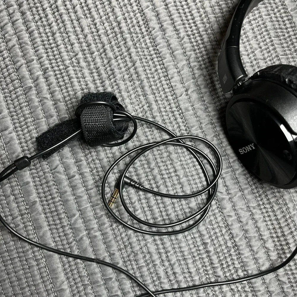 Sony MDR-ZX110NC Noise Canceling‎ On-Ear Headphones – Black